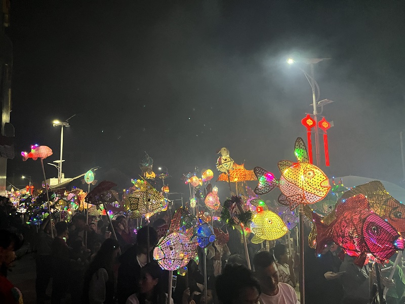 遂溪樂民：二月二夜游魚歡 民俗華彩耀夜空
