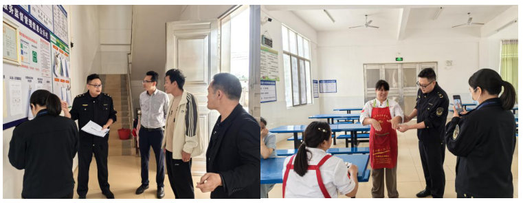 筑牢“校園餐”食品安全防線——草潭市場監(jiān)督管理所配合鎮(zhèn)政府開展校園食品安全專項檢查