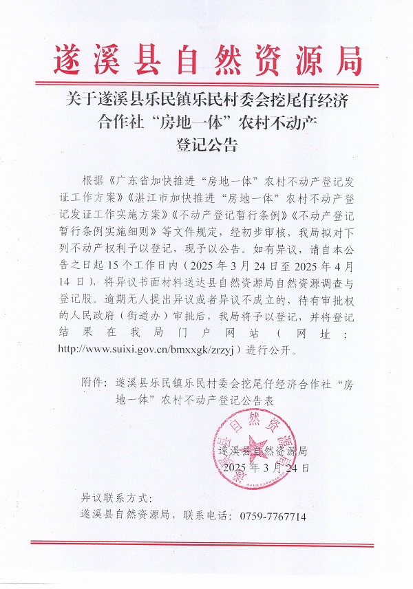 樂民鎮(zhèn)樂民村委會(huì)挖尾仔經(jīng)濟(jì)合作社不動(dòng)產(chǎn)登記公告（新）_頁面_1.jpg