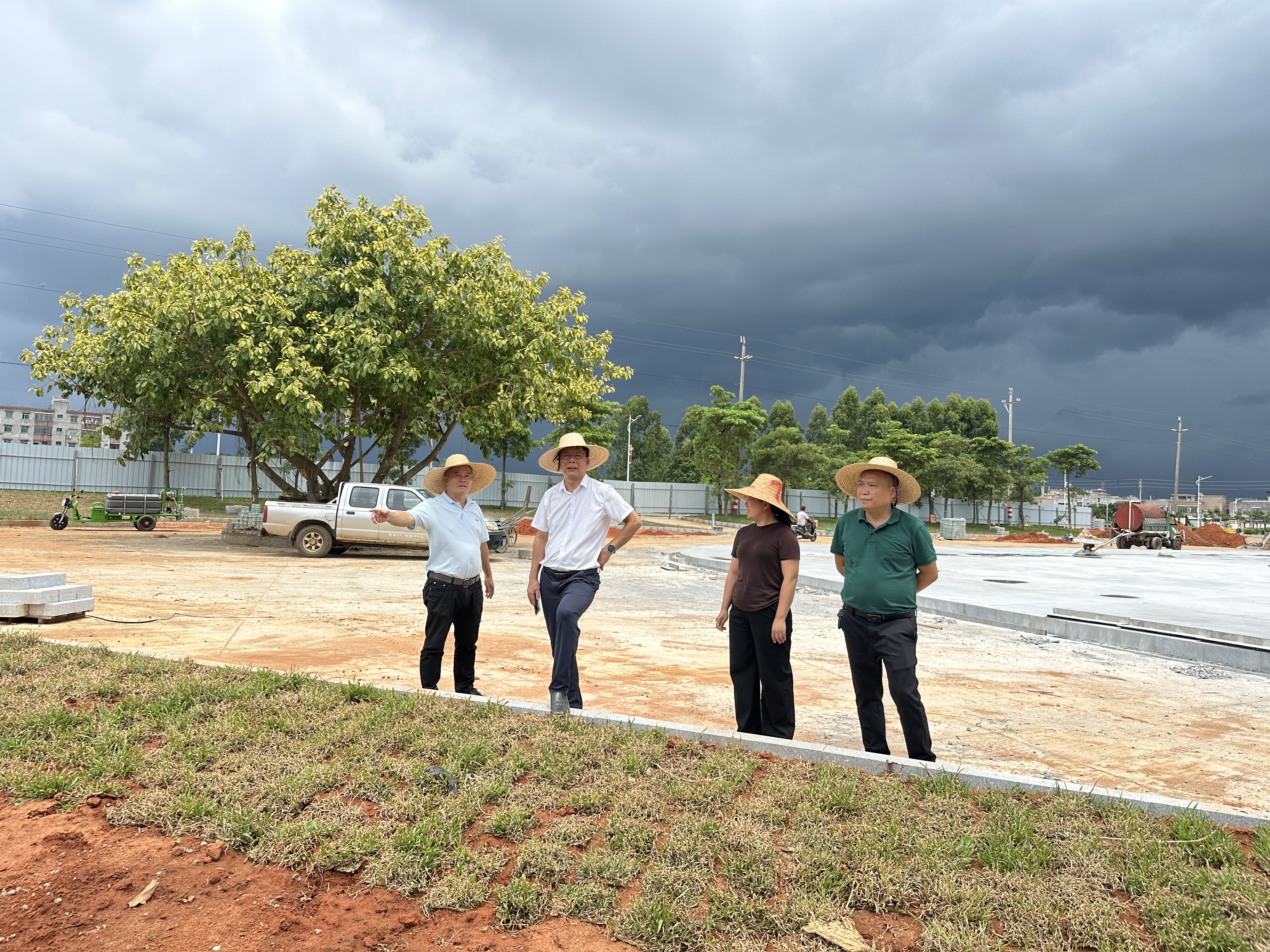 遂溪縣人大常委會副主任朱力到城月鎮(zhèn)督導(dǎo)典型鎮(zhèn)培育建設(shè)工作